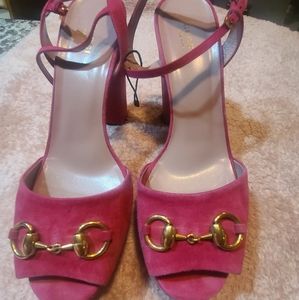 Gucci thick sole open toe sandal